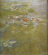 Claude Monet Detail from the Water Lily Pond oil painting on canvas